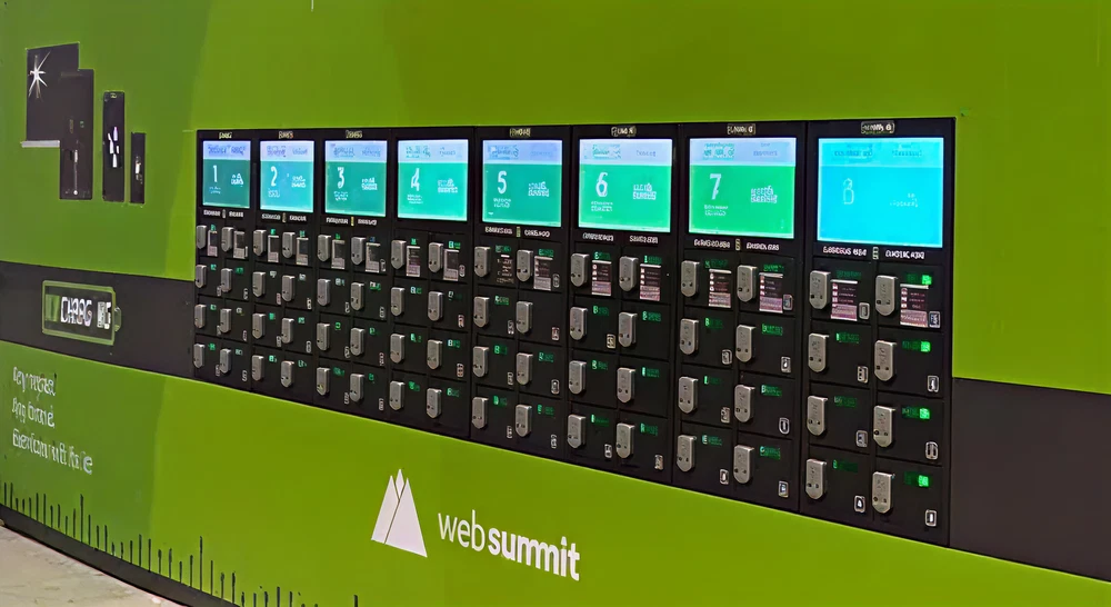 Estação de carregamento panorâmica